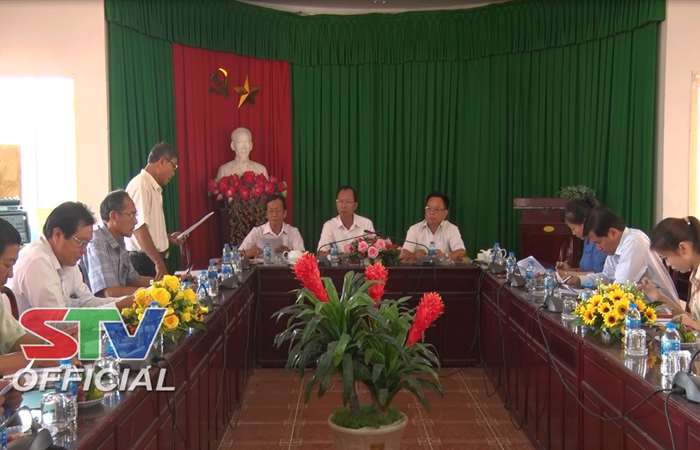 HĐND tỉnh Sóc Trăng giám sát hoạt động HĐND huyện Cù Lao Dung