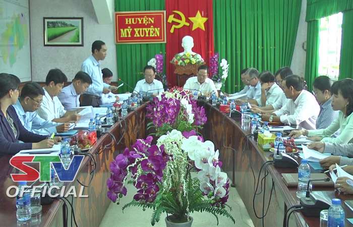 HĐND tỉnh Sóc Trăng giám sát tại huyện Mỹ Xuyên