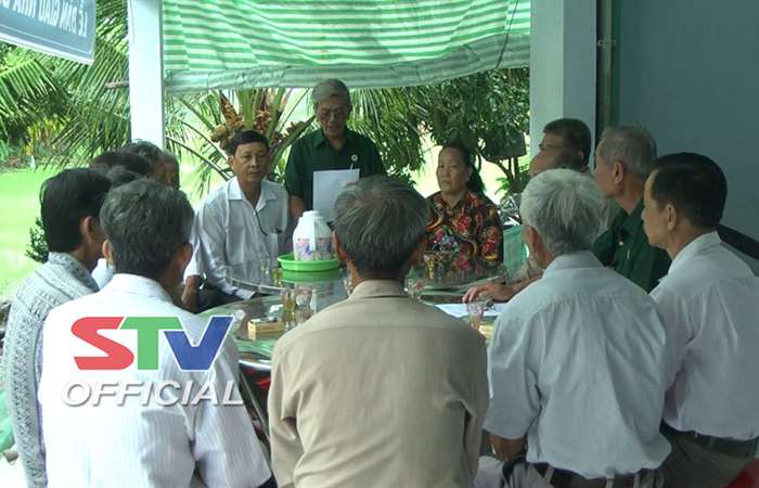 Hội Cựu chiến binh Kế Sách bàn giao nhà Đại đoàn kết