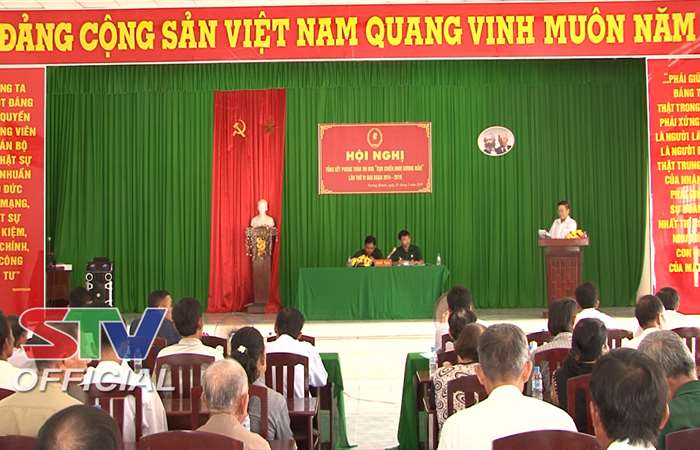 Hội Cựu chiến binh xã Trường Khánh còn 1 hộ nghèo theo tiêu chí mới
