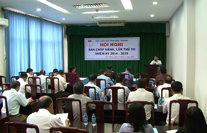 Hội Luật gia Việt Nam tỉnh Sóc Trăng sơ kết 6 tháng đầu năm 2017