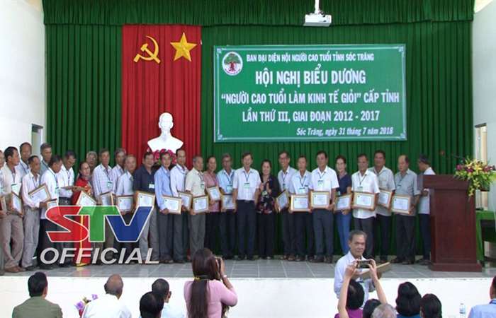 Hội nghị biểu dương Người cao tuổi làm kinh tế giỏi cấp tỉnh giai đoạn 2012-2017