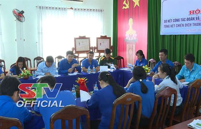 Tỉnh Đoàn Sóc Trăng sơ kết công tác Đoàn và phong trào thanh thiếu nhi 9 tháng năm 2018
