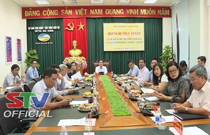 Hội nghị trực tuyến toàn quốc rà soát công tác chuẩn bị tổ chức kỳ thi THPT Quốc gia năm 2019