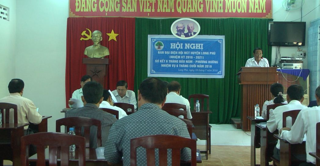 Hội Người cao tuổi huyện Long Phú sơ kết 6 tháng đầu năm