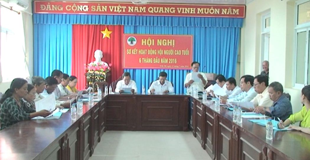 Hội Người cao tuổi huyện Trần Đề sơ kết 6 tháng đầu năm