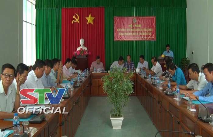 Hội Nông dân huyện Cù Lao Dung sơ kết 6 tháng đầu năm