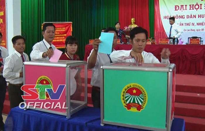 Hội Nông dân huyện Cù Lao Dung tổ chức đại hội lần thứ IV