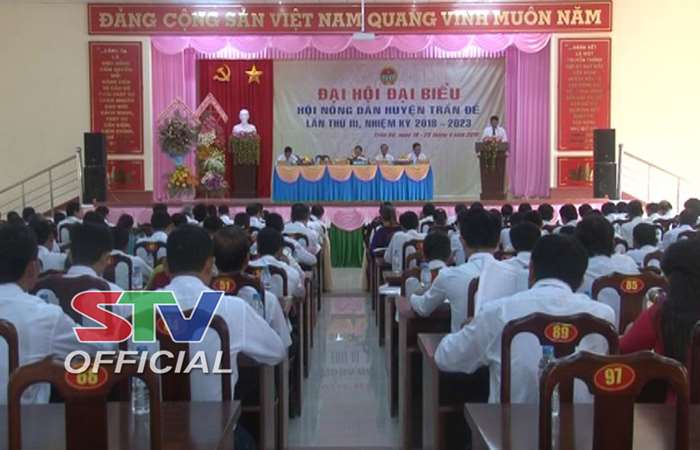 Hội Nông dân huyện Trần Đề tổ chức Đại hội  lần thứ III