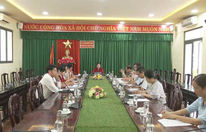 Cù Lao Dung họp Ban Chỉ đạo kỳ thi Tốt nghiệp THPT năm 2023