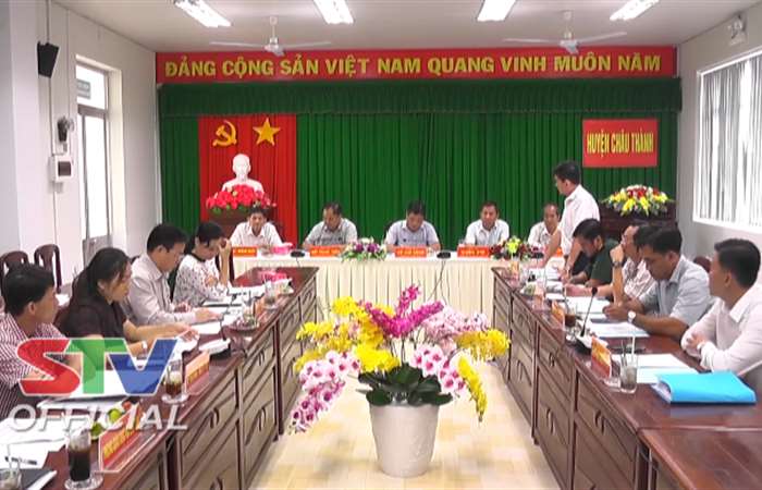 Họp tổ Đại biểu HĐND tỉnh đơn vị huyện Châu Thành 