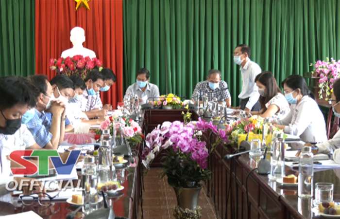 Họp Tổ Đại biểu HĐND tỉnh Sóc Trăng - Đơn vị huyện Cù Lao Dung
