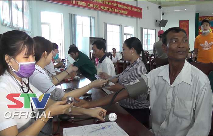 Huyện Châu Thành tham gia Hiến máu tình nguyện