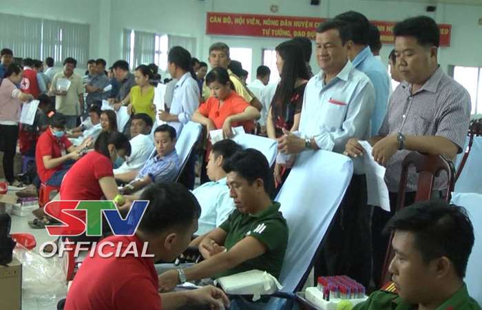 Huyện Châu Thành tổ chức Hiến máu tình nguyện đợt 3
