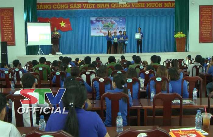 Huyện Châu Thành tổ chức Hội thi Thanh thiếu niên hành động bảo vệ môi trường