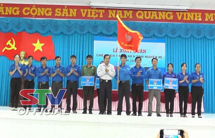 Huyện Đoàn Châu Thành ra quân Chiến dịch Thanh niên tình nguyện hè