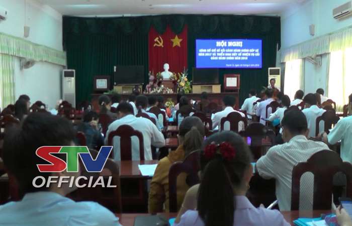 Huyện Thạnh Trị công bố Chỉ số Cải cách hành chính năm 2017
