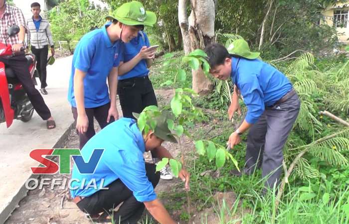 Huyện Thạnh Trị mít tinh hưởng ứng ngày Môi trường Thế giới