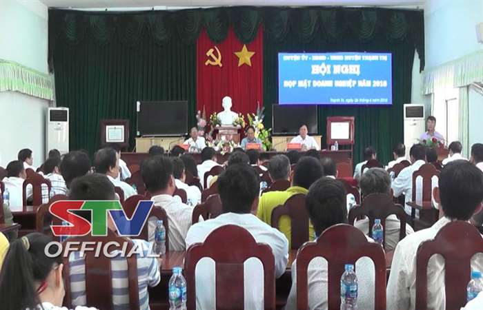 Huyện Thạnh Trị tổ chức họp mặt doanh nghiệp năm 2018