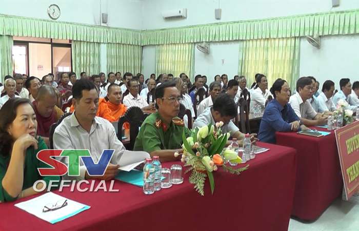 Huyện Thạnh Trị tổ chức họp mặt vui Tết Chôl Chnăm Thmây