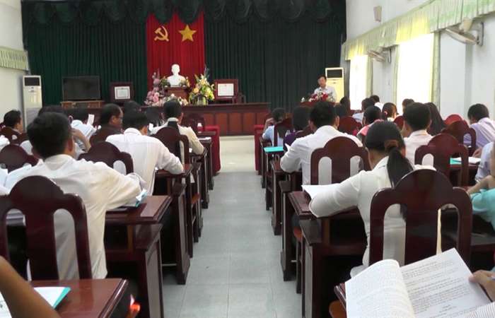 Huyện Thạnh Trị triển khai quy chế phối hợp liên thông thủ tục hành chính