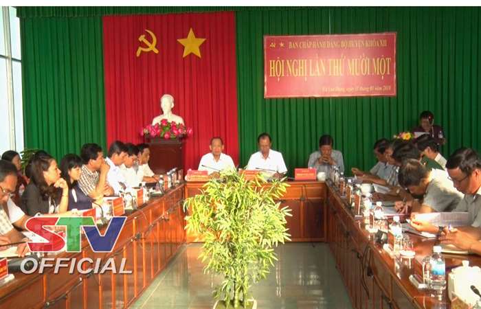 Huyện ủy Cù Lao Dung tổ chức hội nghị mở rộng