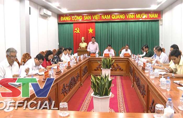 Huyện ủy Long Phú sơ kết tình hình kinh tế-xã hội tháng 1/2018