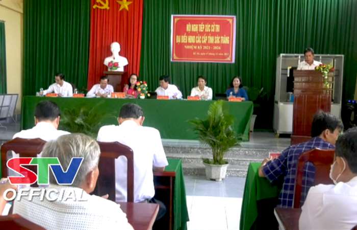 Kế Sách: Đại biểu HĐND tỉnh Sóc Trăng tiếp xúc cử tri xã Kế An và xã Kế Thành