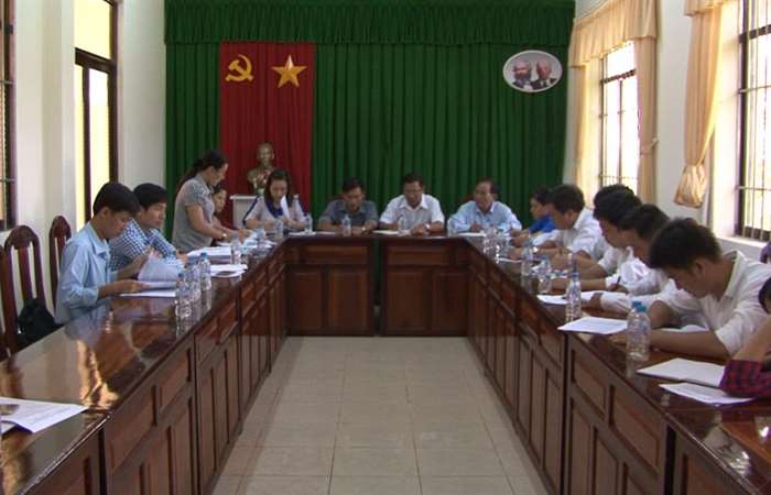 Kiểm tra công tác cải cách hành chính tại huyện Trần Đề.