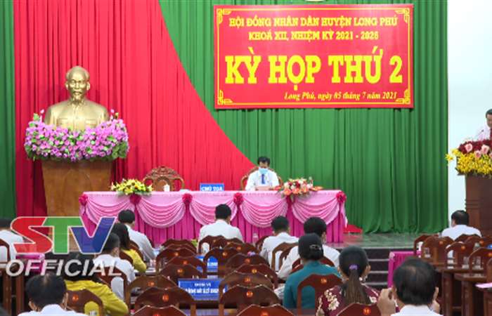 Kỳ họp thứ 2 - HĐND huyện Long Phú khóa XII, nhiệm kỳ 2021-2026