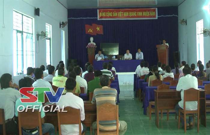 Lãnh đạo thị xã Vĩnh Châu đối thoại hộ dân bị ảnh hưởng dự án nâng cấp huyện lộ 41