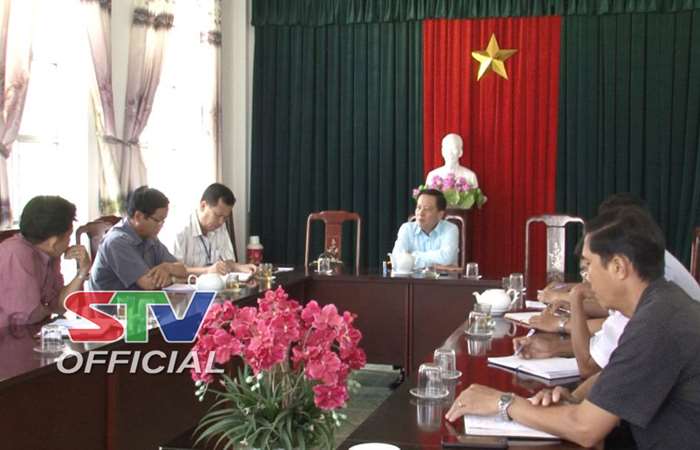 Lãnh đạo Vĩnh Châu kiểm tra nông thôn mới xã Vĩnh Hiệp