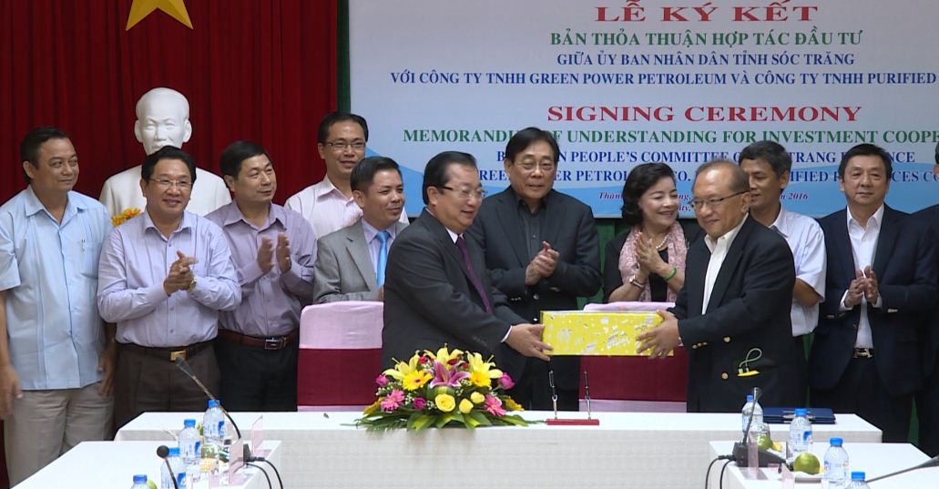Lễ ký kết Bản thỏa thuận hợp tác đầu tư với các Công ty Thái Lan