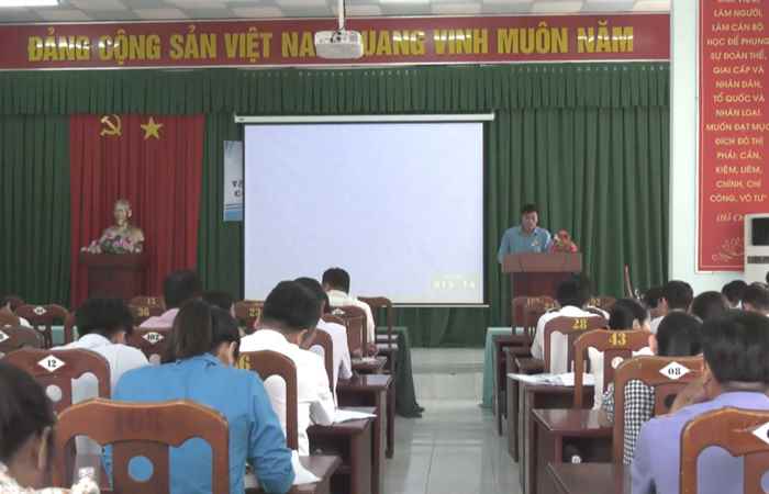Châu Thành tập huấn nghiệp vụ cho cán bộ Công đoàn cơ sở 