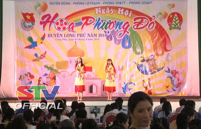 Long Phú tổ chức ngày hội Hoa Phượng Đỏ năm 2018
