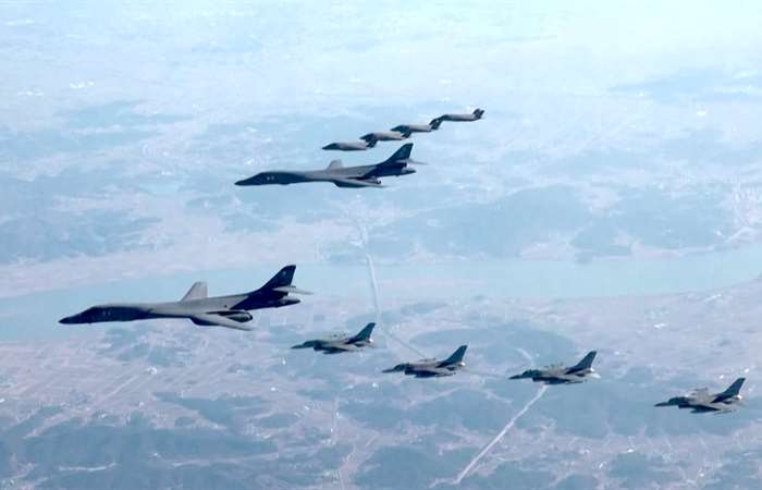 Mỹ - Hàn Quốc tập trận không quân