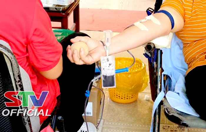 Mỹ Tú vận động được 213 đơn vị máu trong lễ phát động hiến máu nhân đạo đợt 2 năm 2022
