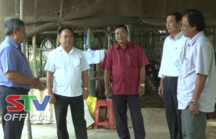 Đoàn công tác HĐND tỉnh Sóc Trăng làm việc tại huyện Mỹ Xuyên  