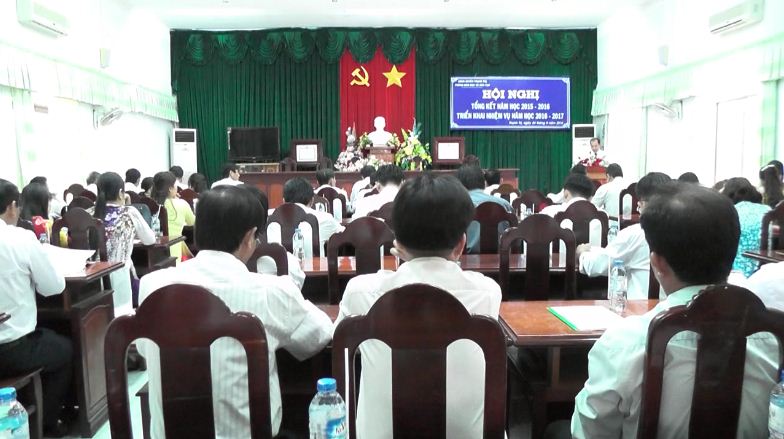 Ngành Giáo dục huyện Thạnh Trị triển khai nhiệm vụ năm học mới 