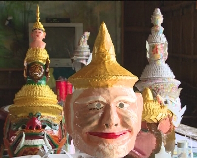 Nhịp sống phương nam - Nghệ thuật chế tác Mão, mặt nạ của người Khmer