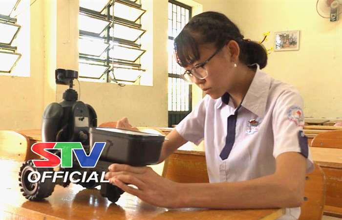 Sóc Trăng- Nữ sinh đạt giải cao cuộc thi sáng tạo thanh thiếu niên nhi đồng toàn quốc