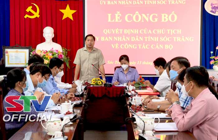 Ông Đặng Thành Mậu được bổ nhiệm giữ chức Phó Giám đốc Sở Tài chính tỉnh Sóc Trăng 