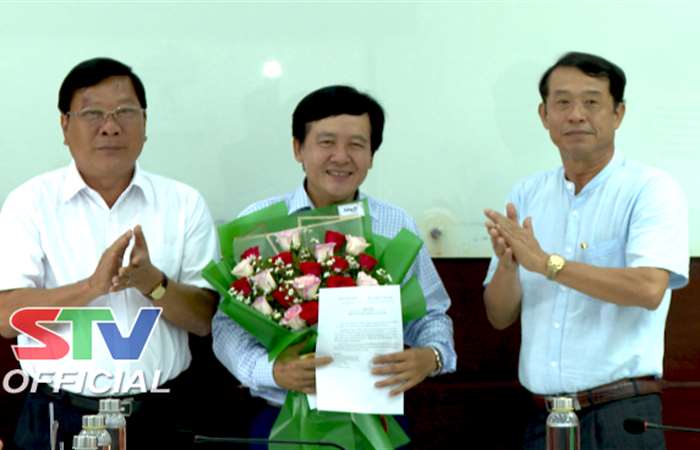 Ông Đặng Thành Sơn được bổ nhiệm giữ chức Giám đốc Sở Công thương tỉnh Sóc Trăng