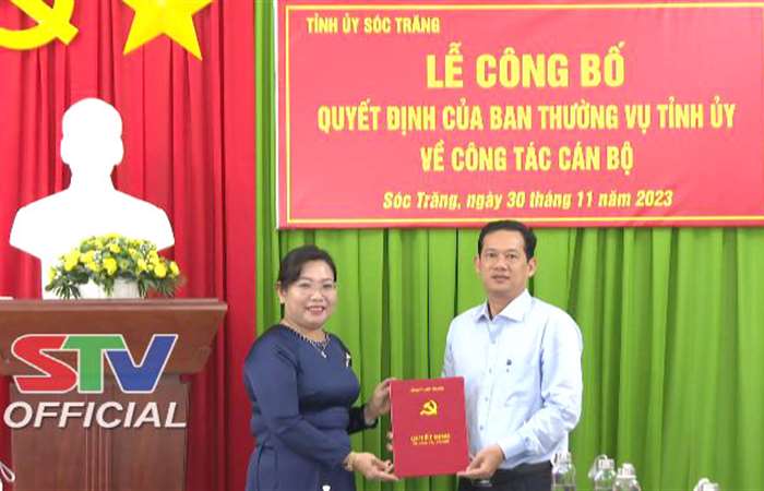 Ông Hồ Minh Hải giữ chức Giám đốc Sở Tư pháp tỉnh Sóc Trăng