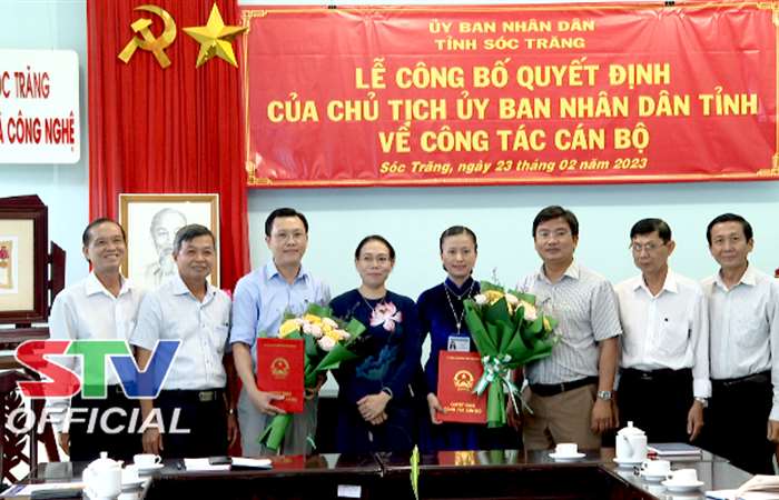 Ông Nguyễn Thành Duy được bổ nhiệm giữ chức Giám đốc Sở Khoa học và Công nghệ tỉnh Sóc Trăng