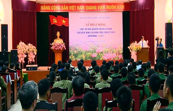Phát động Cuộc thi “Tìm hiểu 90 năm lịch sử vẻ vang của Đảng Cộng sản Việt Nam”