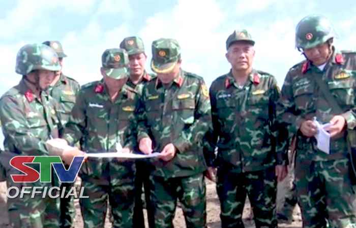  Quân khu 9 kiểm tra công tác chuẩn bị phần thực binh trong Diễn tập khu vực phòng thủ tỉnh Sóc Trăng