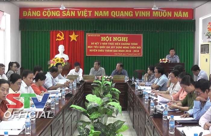 Châu Thành có 3 xã đạt chuẩn nông thôn mới