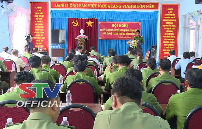 Sơ kết công tác chuyển hóa địa bàn trọng điểm phức tạp tại phường 8