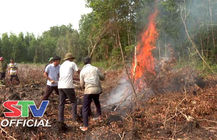 Sóc Trăng triển khai nhiều giải pháp ứng phó với nguy cơ cháy rừng  